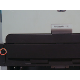 Замена картриджной крышки HP LaserJet 1160 или 1320