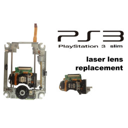 Замена лазерного объектива PlayStation 3 Slim