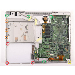 iBook G4 с заменой в верхнем регистре 14 